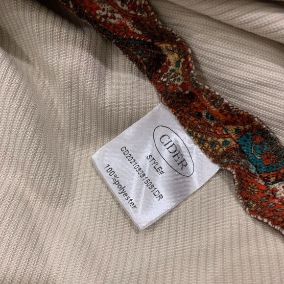 Cider NWT Corduroy Cottagecore Overall Dress Size XL Womens - Picture 6 of 10